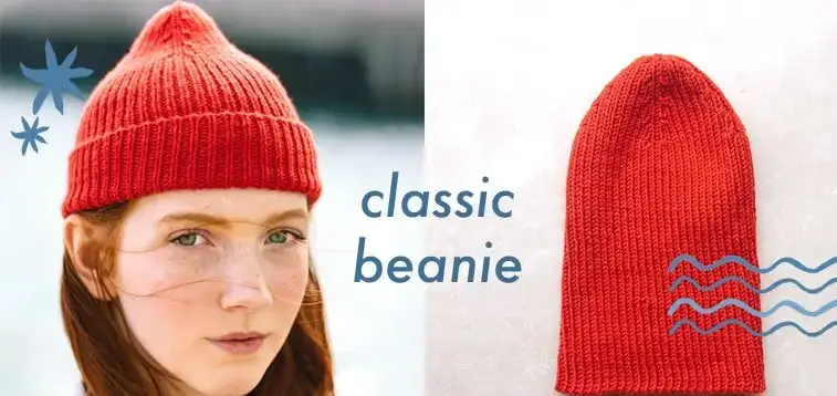 beanie knitting pattern
