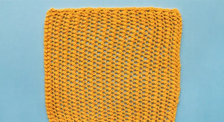 purse stitch knitting pattern