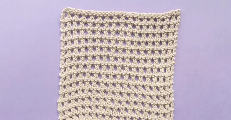 open honeycomb stitch tutorial