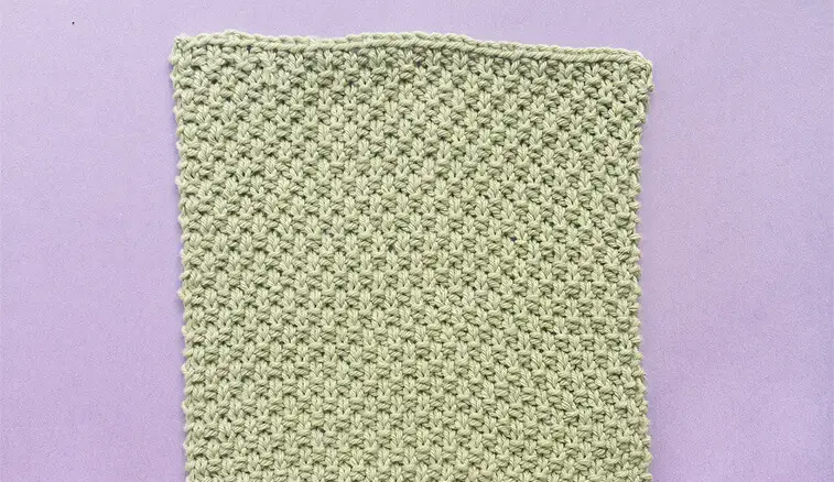 Moss Stitch Tutorial