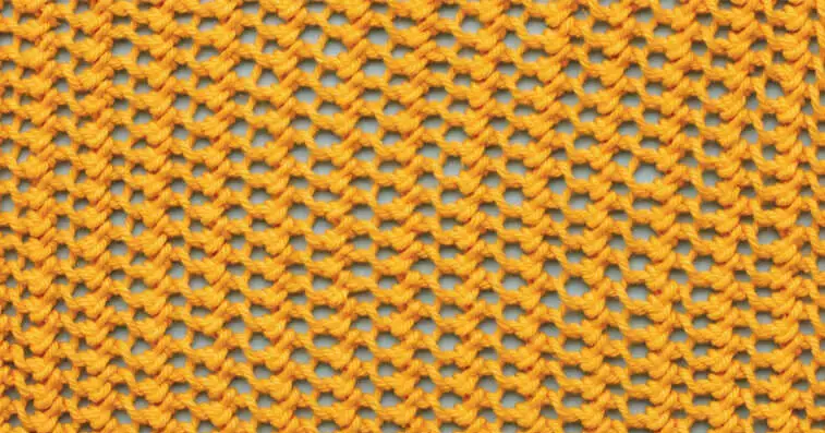 purse stitch lace pattern