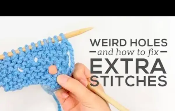 Come correggere i punti extra nel lavoro a maglia