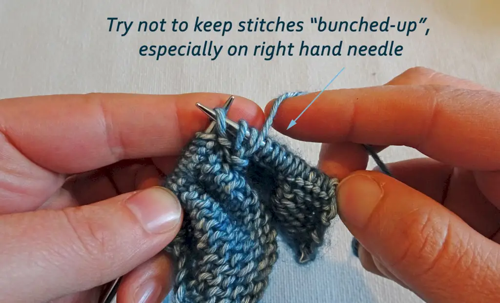 sammenklumpede sting