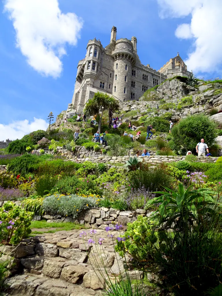 jardim e castelo de st-michaels