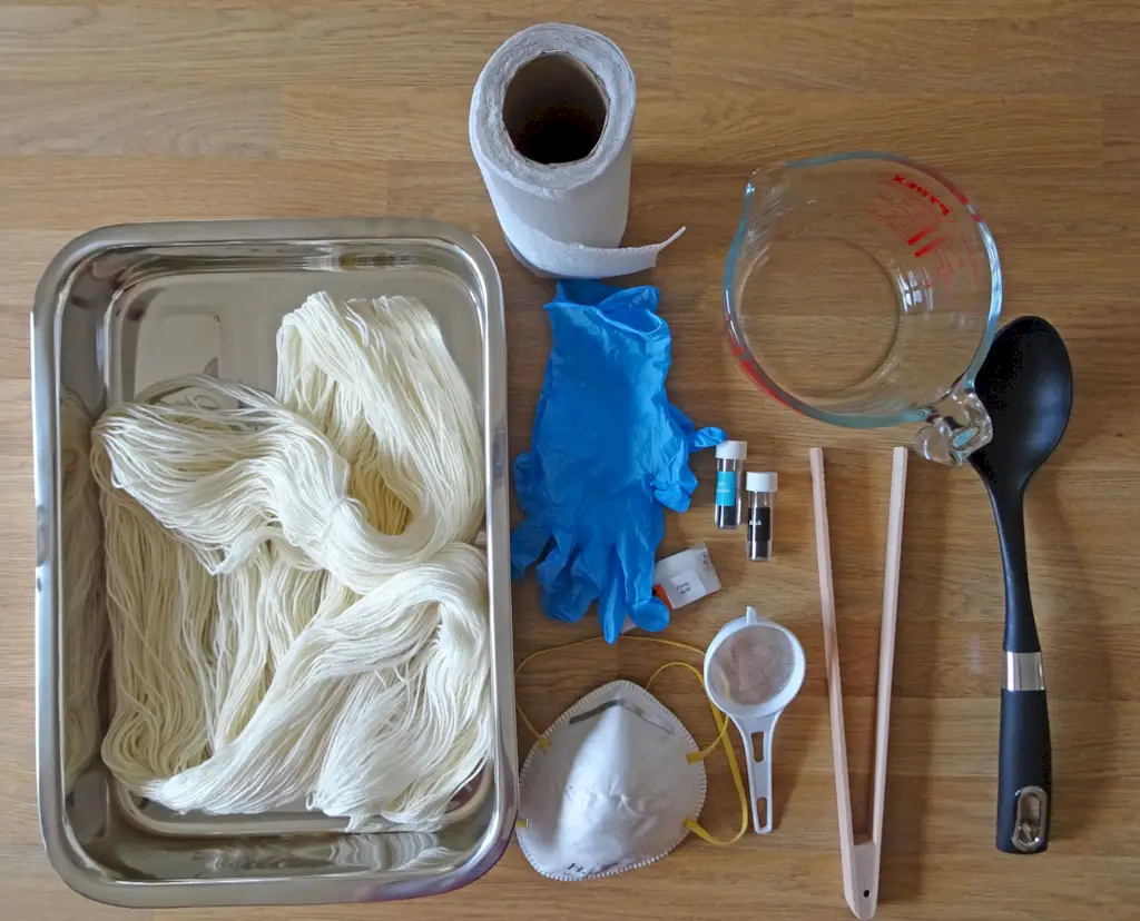 Le 11 cose che ho imparato sulla tintura dei filati nel mio primo Matassino