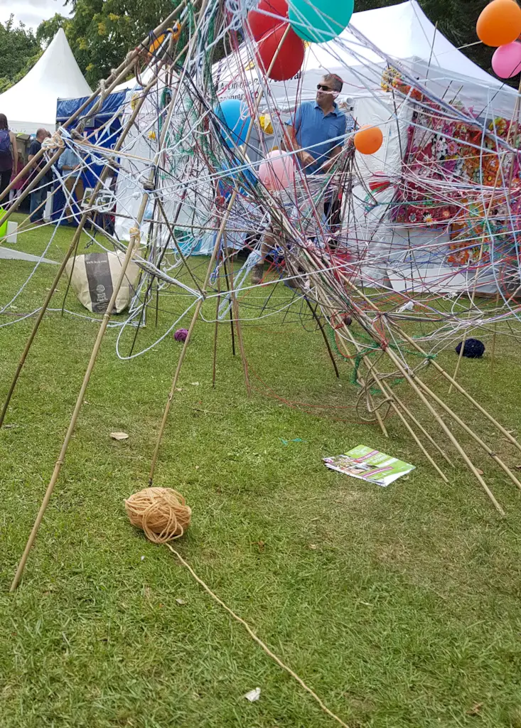 zamotávání příze-leamington-spa