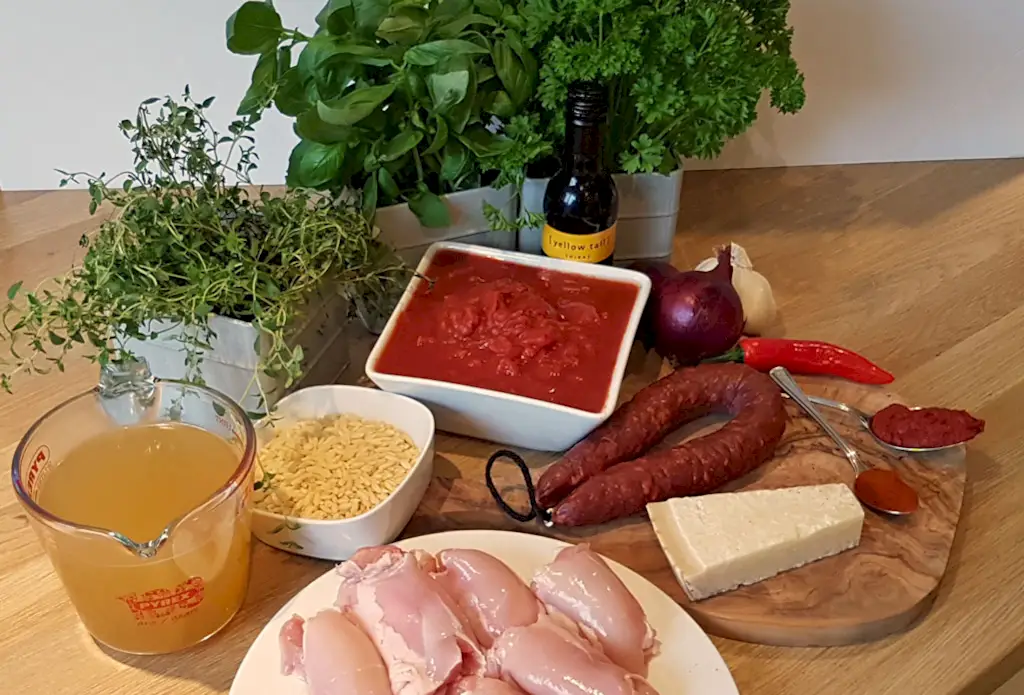 Rezept für Hühnchen-Arabatta-Suppe