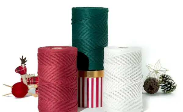 Ganxxet Macrame Cords Review - Macrame Supplies for Beginners - Holiday Christmas Collection