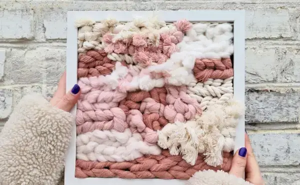 Cotton Candy Bobbiny - Perfect for DIY Weaving and Macrame Projects