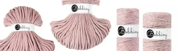 The New Bobbiny Summer 2021 Macrame Cord Collection - Strawberry