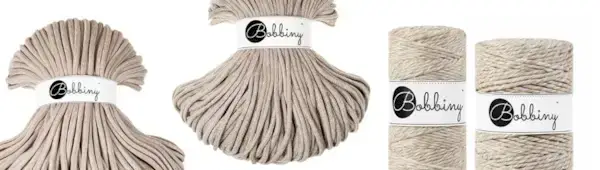 The New Bobbiny Summer 2021 Macrame Cord Collection - Frappe