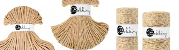 The New Bobbiny Summer 2021 Macrame Cord Collection - Sunflower