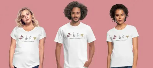 Macrame T-Shirt Designs Quote Knotty  Mimi & basket