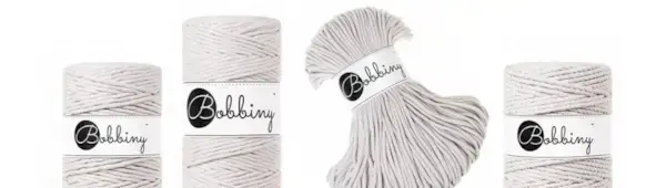 Bobbiny Macrame Cords Moonlight - Spring 2021 Cord Collection