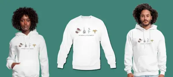 Macrame Hoodie Sweatshirt Designs Quote Knotty  Mimi & basket