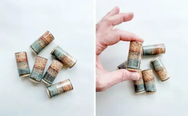 Gorgeous Ceramic Beads and Tubes for Macrame by Stacia Schaefer Design