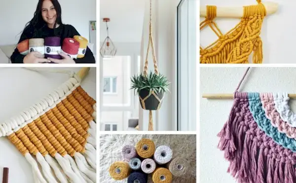 How to start with Macrame in 2021 - Macrame Projects  Mimi & basket