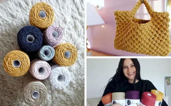 Bobbiny Cord - Macrame Cords by Bobbiny  Mimi & basket