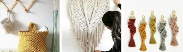 Soulful Notions Macrame Teacher - Macrame Tutorials and Patterns  Mimi & basket