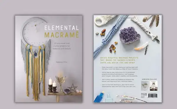 Oktober Monthly Macrame Challenge – Vanir Creations Macrame Halloween Veggoppheng