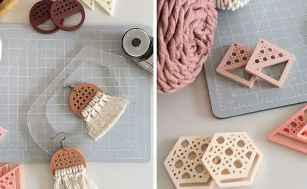 April Monthly Macrame Challenge - Make Your Own Macrame Earrings and Win a $95 DIY Earring Kit from Ket Mercantile