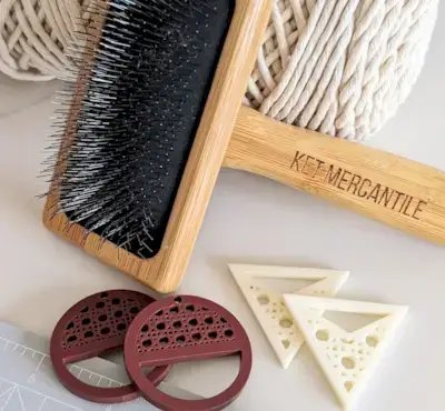 April Monthly Macrame Challenge - Make Your Own Macrame Earrings and Win a $95 DIY Earring Kit from Ket Mercantile 