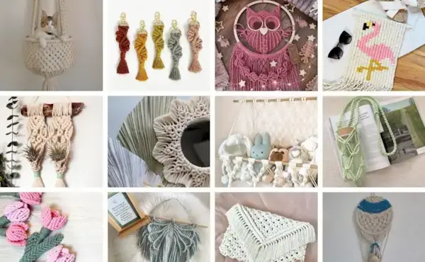 50 Easy DIY Macrame Projects for Beginners - Free Macrame tutorials and Patterns