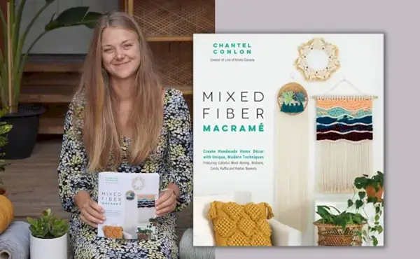 Best Macrame Books for Beginners & Beyond - Mixed Fiber Macrame Chantel Conlon Lots of Knots Canada