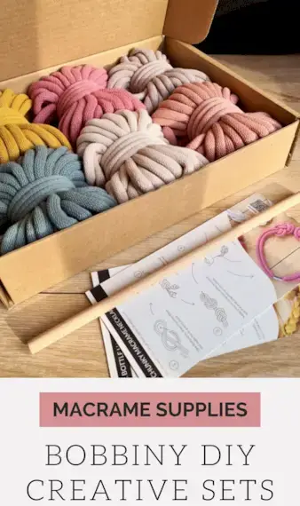 Product Review Bobbiny Jumbo Creative Sets DIY Macrame Kits 