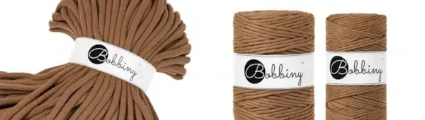 Bobbiny Macrame Christmas Cords - Gold, Silver Macrame Cords for Beginners