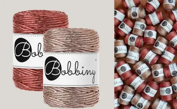 Bobbiny lisää samppanjaa ja kuparia upeaan metalliseen Macrame Cord -kokoelmaansa