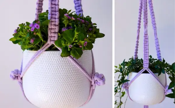 Easy DIY Macrame Plant Hanger Tutorial for Beginners