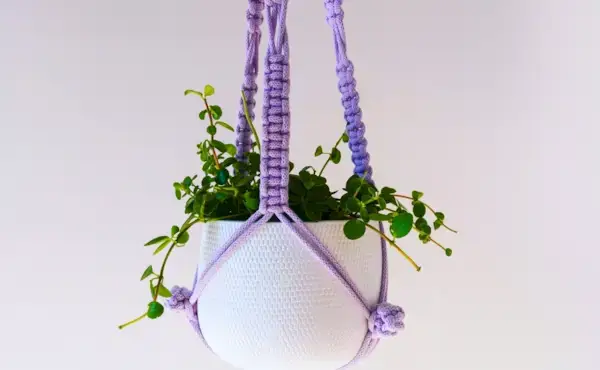 Easy DIY Macrame Plant Hanger Tutorial for Beginners