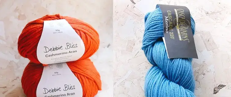 rib hat knitting yarn