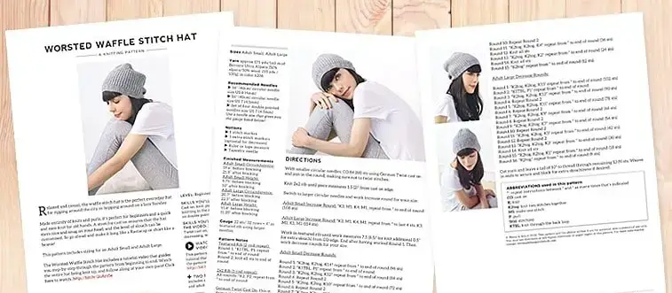 Kuidas kududa lohvakat mütsimustrit