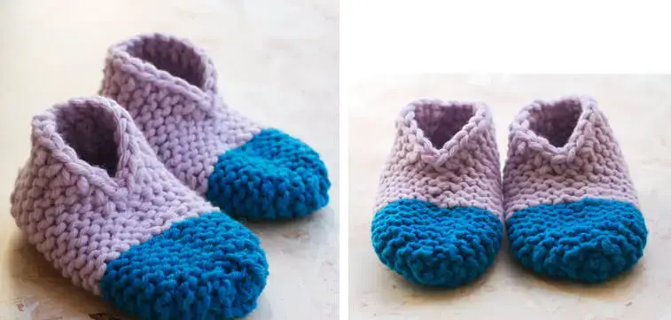 chunky slipper pattern