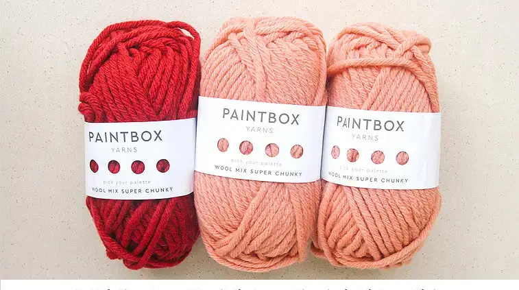 Yarn for knit slipper pattern