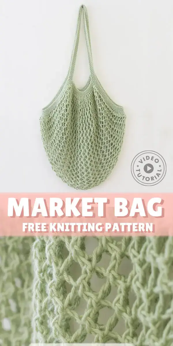 market bag knitting pattern