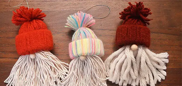 gnome ornament tutorial