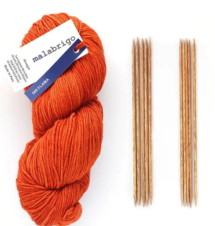 materials for knitting fingerless gloves