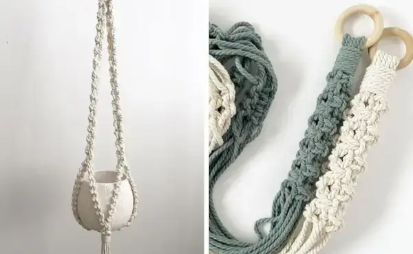 15 Completely Free DIY Macrame Plant Hanger Patterns for Beginners 