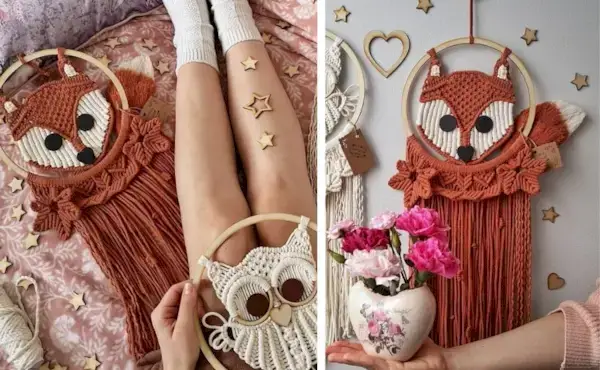 Poly Tusal Owl Tutorial - Macrame PDF Owl Tutorial by Poly Tusal Handmade