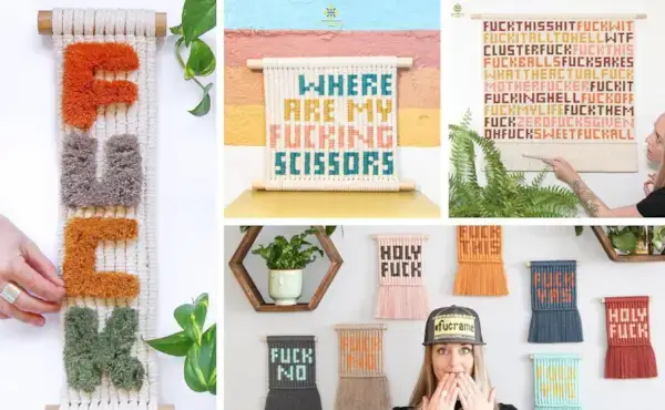 17 tutoriales sencillos de bricolaje para colgar en la pared de macramé con píxeles para principiantes