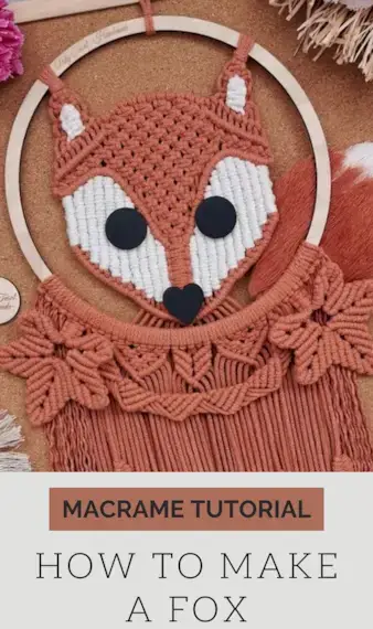 Learn How to Make the Gorgeous Macrame Fox by Poly Tusal Handmade – Macrame Fox Tutorial